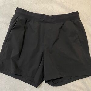 Lululemon Athletica Black Balancer 5inch inseam Athletic Shorts